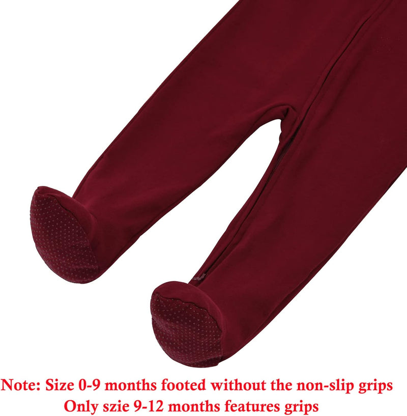 Aablexema Unisex Baby Baby Footie Pjs baby footie pjs