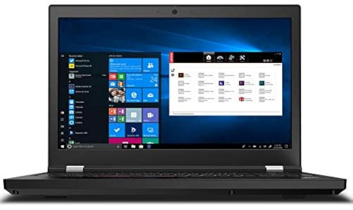 Lenovo ThinkPad P15 Gen 1 - High-End Workstation Laptop: Intel 10th Gen i7-10850H Hexa-Core, 32GB RAM, 1TB NVMe SSD, 15.6" FHD IPS HDR Display, Quadro T1000, Win 10 Pro, Black (Renewed)