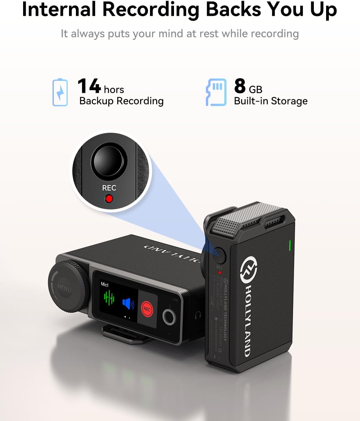 Hollyland LARK MAX for DSLR Camera, Smartphones (Solo) – image 7