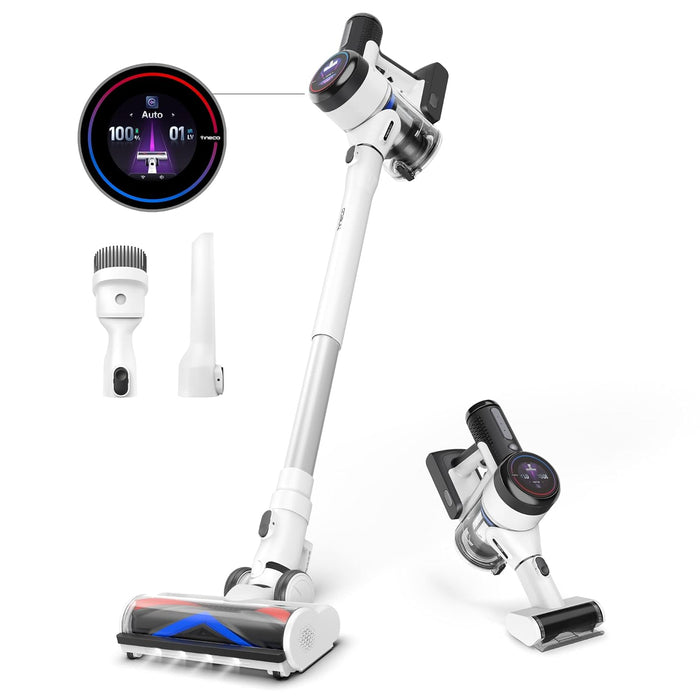 Tineco Pure One S15 Pro Cordless Stick Vacuum Cleaner with Multiple Attachments and 500w Powerful suction, iLoop Sensor technology with iLoop screen, Ultra-Quiet and Self-Cleaning Technology