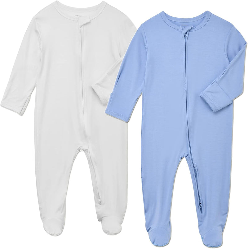 Aablexema Unisex Baby Baby Footie Pjs baby footie pjs