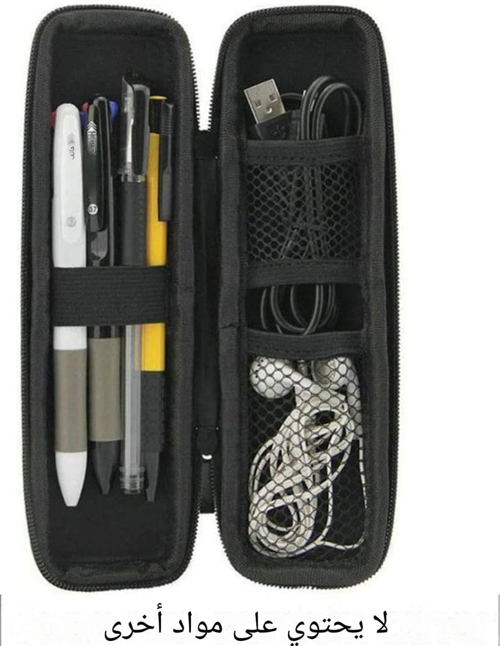 Durable Hard Shell Pen Case EVA Stylus Pencil Holder Protective Carrying Case for Executive Fountain Pens Ballpoint Pens Secure Storage Organizer Ideal for Office Travel School Black Lightweight