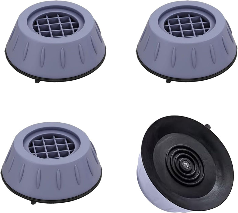 4 Pcs Anti Vibration Pads for Washing Machine, Anti Vibration Washing Machine Support with Shock and Noise Cancelling,Washing Machine Feet Pad Protects Pedestals for Washer and Dryer Machine