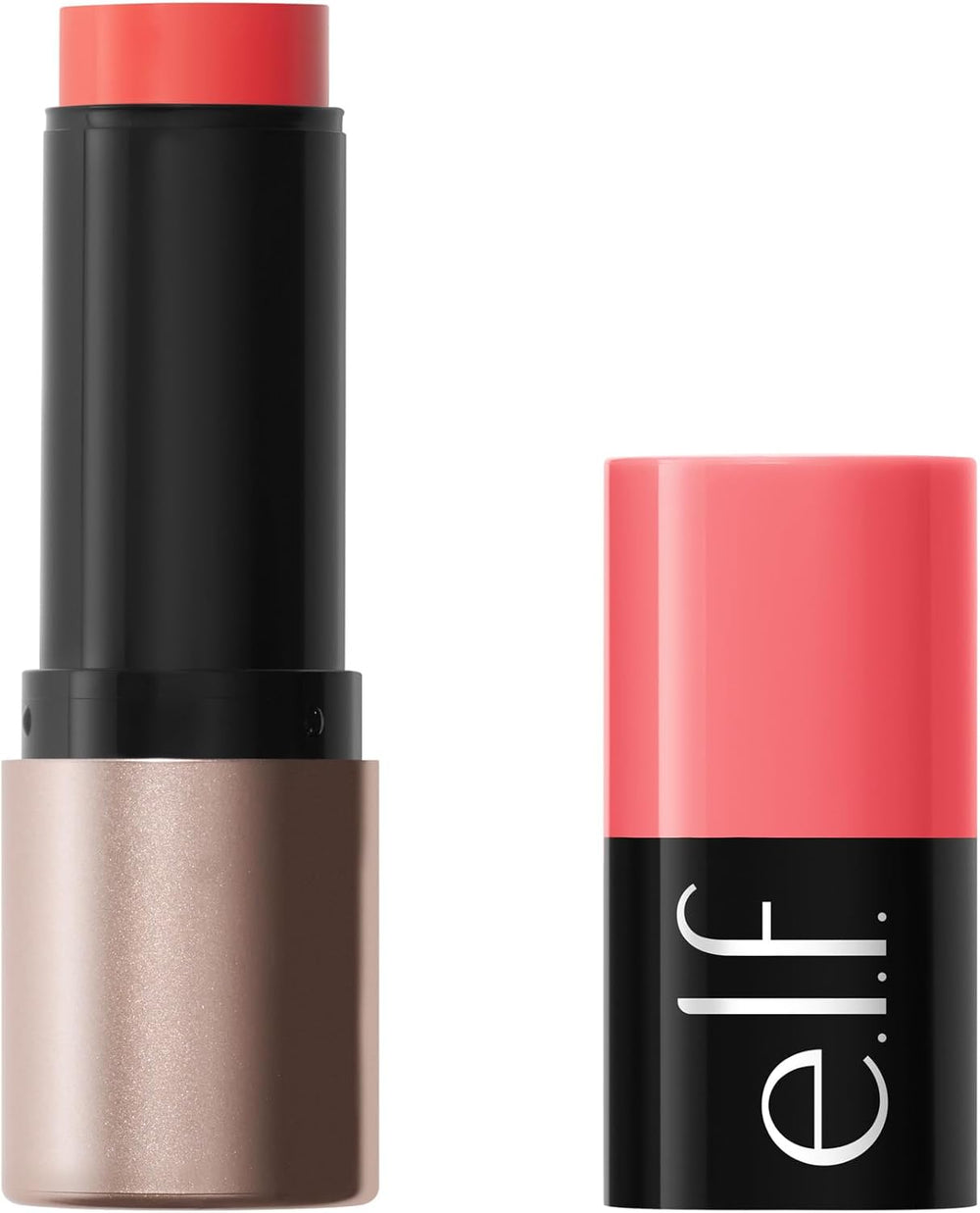 e.l.f. Soft Glam Cream Blush Stick, Buildable Cream Blush for A Natural Flush & Satin Finish, Made with Shea Butter, Vegan & Cruelty-Free, Muted Mauve