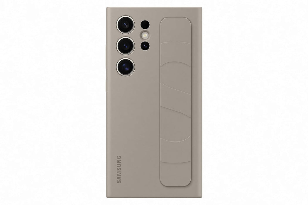 Samsung Galaxy S24 Ultra Standing Grip Case, Taupe