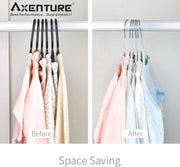 Kids Velvet Clothes Hanger, 50 Pack, 35cm / 14 Inch-Premium Children's Hangers Ultra-Thin Space Saving Organizers, Non-Slip Nursery Hangers for Babies, Infants, Toddlers and Kids (White, 50)