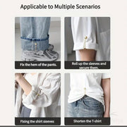 Headscarf Magnet Buckle – 4pcs Pinless Scarf Clips, No Damage to Fabric – Stylish Magnetic Brooch for Hijab, Shawl, Silky Scarf, and Headwrap