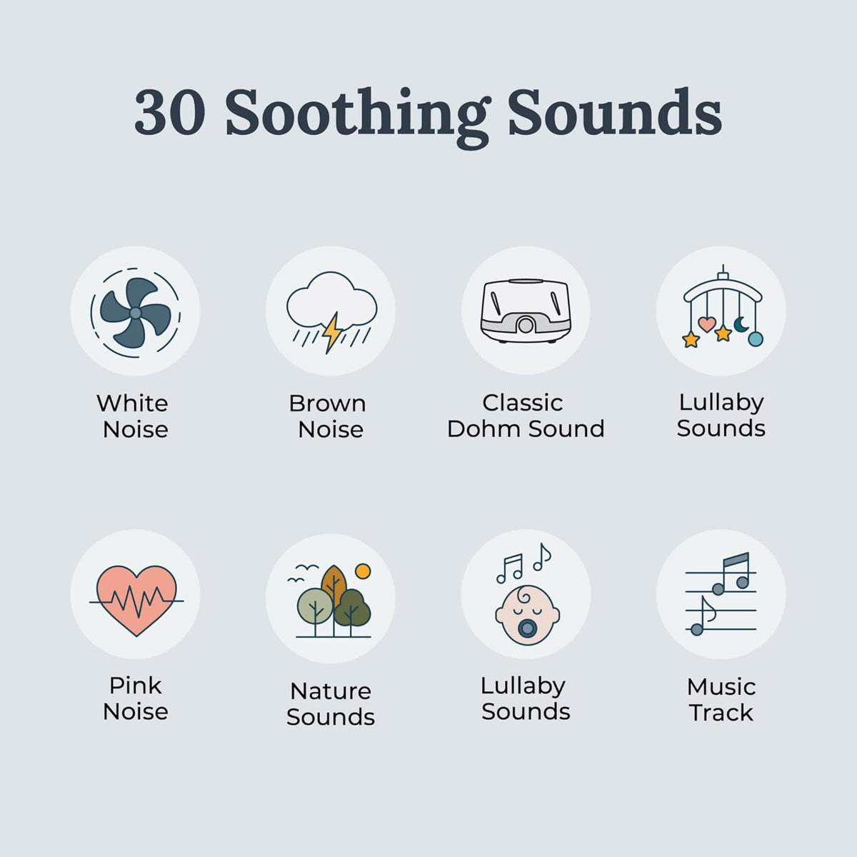 Marpac Yogasleep Duet White Noise Machine with Night Light & Wireless Speaker Sound Machine for Travel, Office Privacy, Sleep Therapy for Adults & Baby – image 3