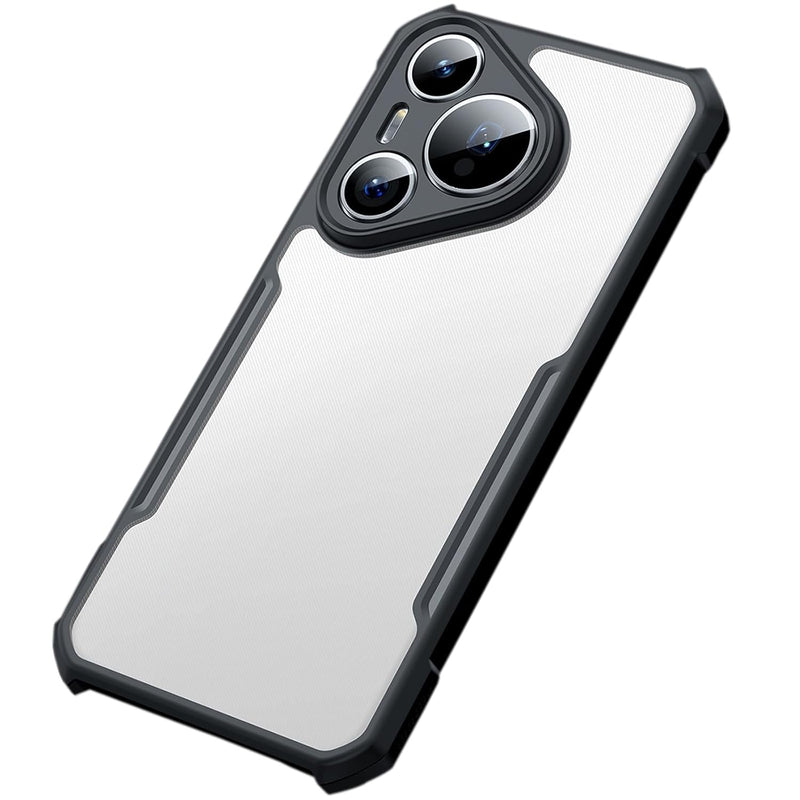 For Huawei Pura 70 Case, Camera Lens Protection Cover, TPU Shockproof Airbags Bumper Mobile Phone Back Cover, Anti-Yellowing Slim Fit Protective Casing