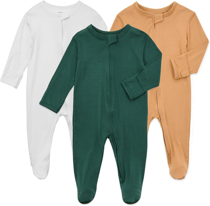 Aablexema Unisex Baby Baby Footie Pjs baby footie pjs