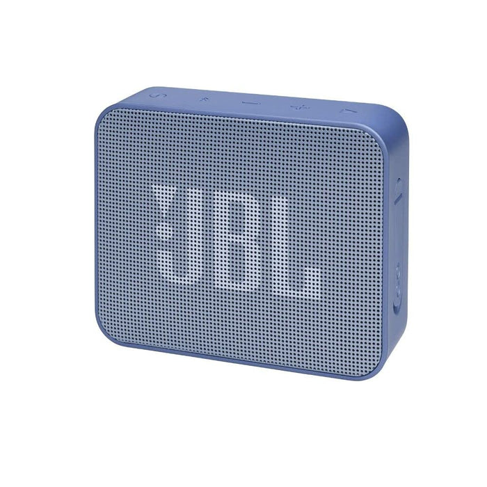 JBL Go Essential Portable Waterproof Speaker, Original JBL Pro Sound, Big Audio and Rich Bass, IPX7 Waterproof, Wireless Streaming, 5 Hours of Battery - Blue, JBLGOESBLU, Standard, Bluetooth