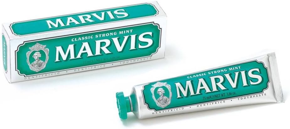 Marvis Classic Strong Mint Toothpaste (2 x 85ml) Pack of 2