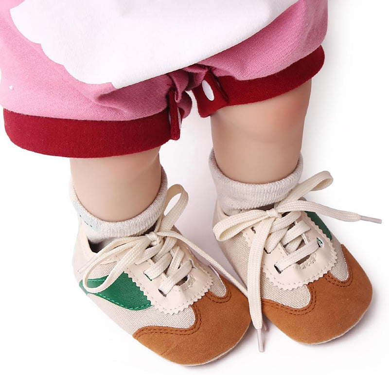 Baby Shoes Boys Sneakers Infant Slip On First Walking Shoes Toddler Crib Shoe Non-Slip Lightweight Shoes