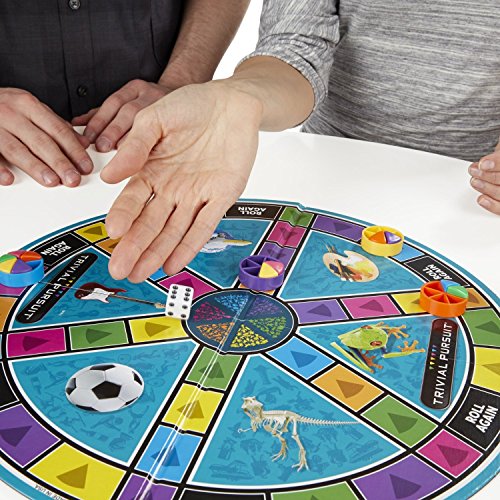 Hasbro Gaming Trivial Pursuit Game Family Edition Board Game | Family Trivia Games for Adults & Kids | 2+ Players for Boys & Girls | Ages 8+ (Amazon Exclusive)