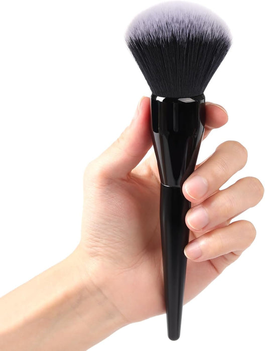 Large Powder Brush: Luxurious Foundation Brush, Professional Makeup Brush For Blending Liquid, Cream and Flawless Powder, Buffing, Blending, Vegan Makeup Tool With Cruelty-Free Bristles