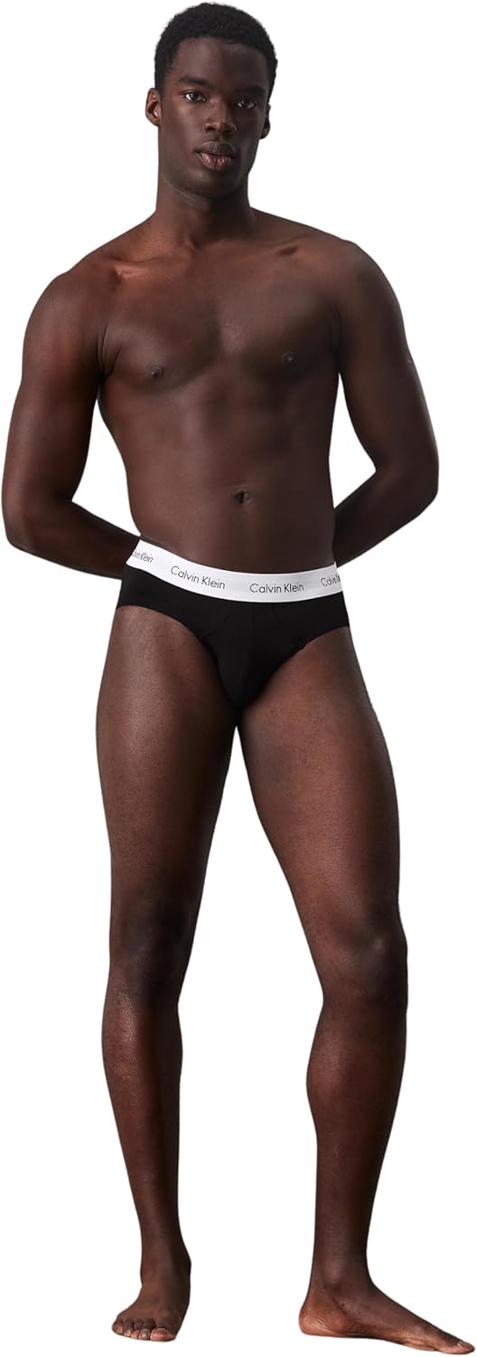 Calvin Klein mens 3P Hip Brief Boxer Short