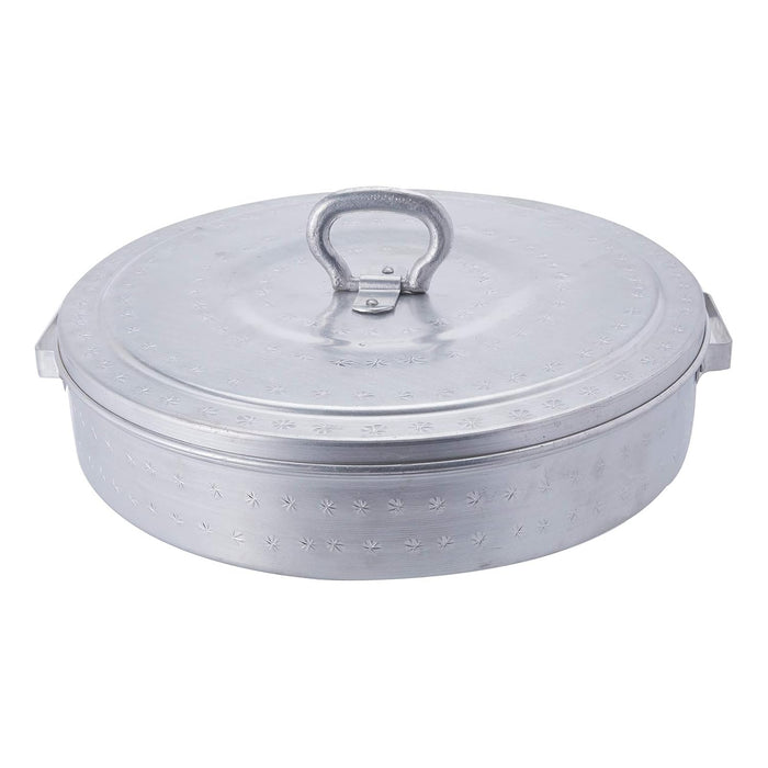 AYDA Traditional Arabic Bread Box, Hammered Design Storage Container 13 inch