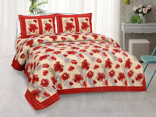SUFAYA FAB Printed Indian Sanganer Royal Cotton Premium Big Size Bedsheets for Modern Look(100x100) with Two Pillow (18x28) inches