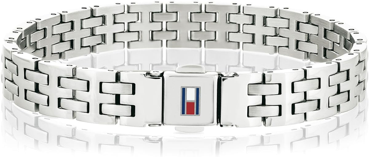 Gray Double Wrap Leather Bracelet For Men β image 2