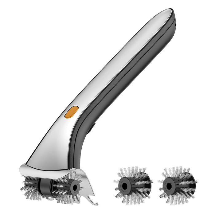 Electric Grill Brush for Barbecue, Brush for Outdoor Grill, Steam BBQ Cleaning Brush with Replacement Brushing, Gifts for Men, Dad