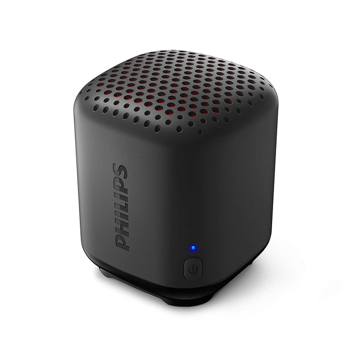 Philips Mini Bluetooth Speaker, Outdoor Wireless Portable Small Speakers for Traveling Pool Beach Shower, Mono Sound IPX7 Waterproof Speaker, 8 Hours Play Time, USB Type C Rechargeable