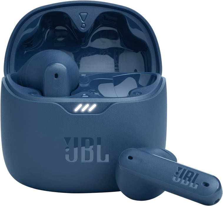 JBL Tune Flex - True Wireless Noise Cancelling Earbuds (White), Small