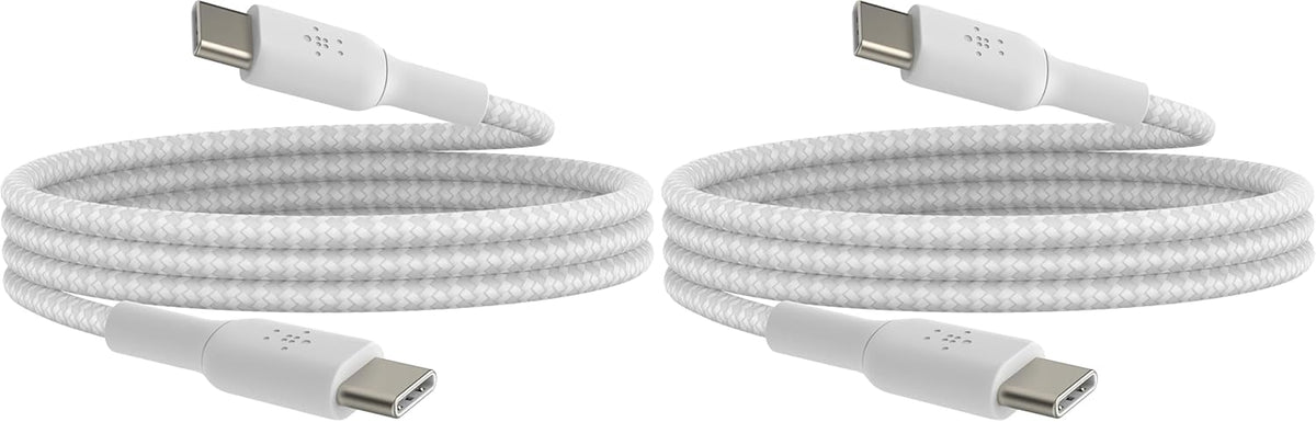 Belkin Fast Charge braided USB C to fast charger cable, USB type C charger cable fast charging for iPhone 15, Samsung Galaxy S23, Google Pixel, iPad, MacBook, Nintendo and more - 1m, Black β image 3