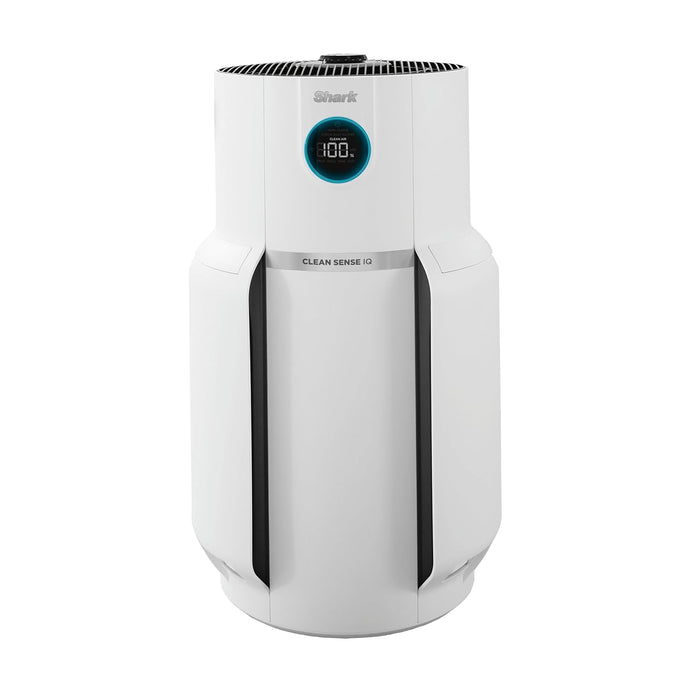 Shark NeverChange Up to 5 Years Air Clean MAX for Home, Large Space Coverage 130m2, 5-Year HEPA Filter Catches 99.97% of Allergens, Dust, Pollen, Pet Chips, Car Mode, White HP300EU