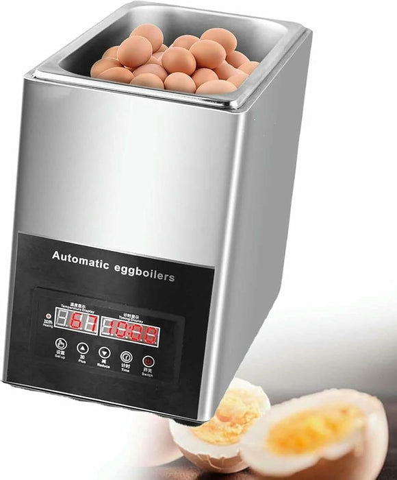Electric Egg Cooker, Rapid Egg Boiler with Auto Shut Off for Soft, Commercial Hot Spring Egg Cooker