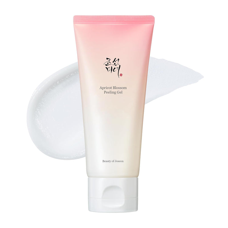 Beauty of Joseon Apricot Blossom Peeling Gel Soft Exfoliating Face and Body Scrub Dead Skin Cells Remover for All Skin Types, Korean Skincare for Men Women, 100ml