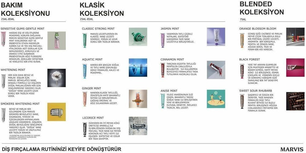 Toothpaste Set, 7 Pcs '