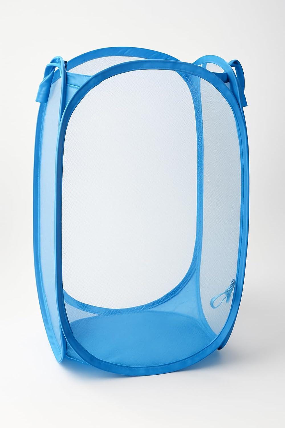 Kuber Industries Nylon Mesh Laundry BasketSturdy Material & Durable HandlesNetted Lightweight Laundry Bag (Assorted)