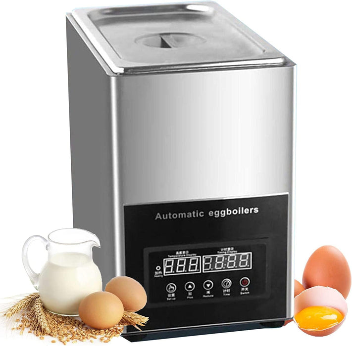 SONLED Automatic Commercial Egg Boiler, Hot Spring Egg Cooker, 50Pcs Large Capacity Intelligent Half-Boiled Egg Soft-Boiled Egg Machine, Electric Egg Cooker and Omelette Device