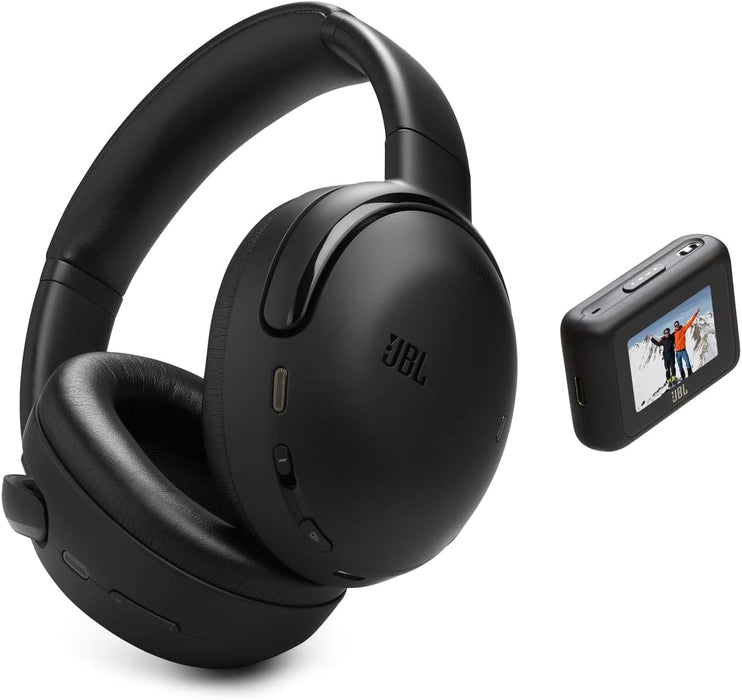 JBL Tour One M2 Wireless Over-Ear Noise Cancelling Headphones, ANC + Smart Ambient, 4-Mic, Legendary Pro Sound, Immersive Spatial Sound, Personi-Fi 2.0, Bluetooth 5.3 - Black, JBLTOURONEM2BLK