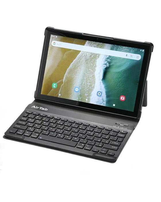 Air Tab U25Pro Android Tablet, 10.1-inch FHD, 2GB RAM, 32GB ROM, 10000mAh Battery, Keyboard Included