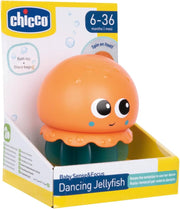 Chicco Dancing Jellyfish Floating Bath Toy for Kids, Cute Dancing Jellyfish, Floats in Water to Entertain Baby During Bath Time, Lightweight and Easy to Grip, 6-36 Months