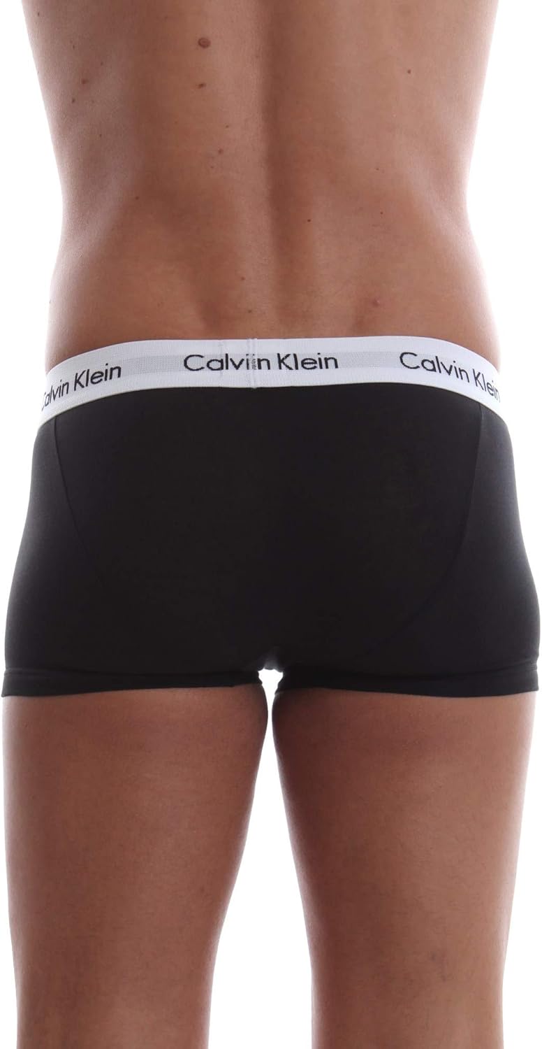Calvin Klein Mens LOW RISE TRUNK 3PK Underwear Bottoms (pack of 1)
