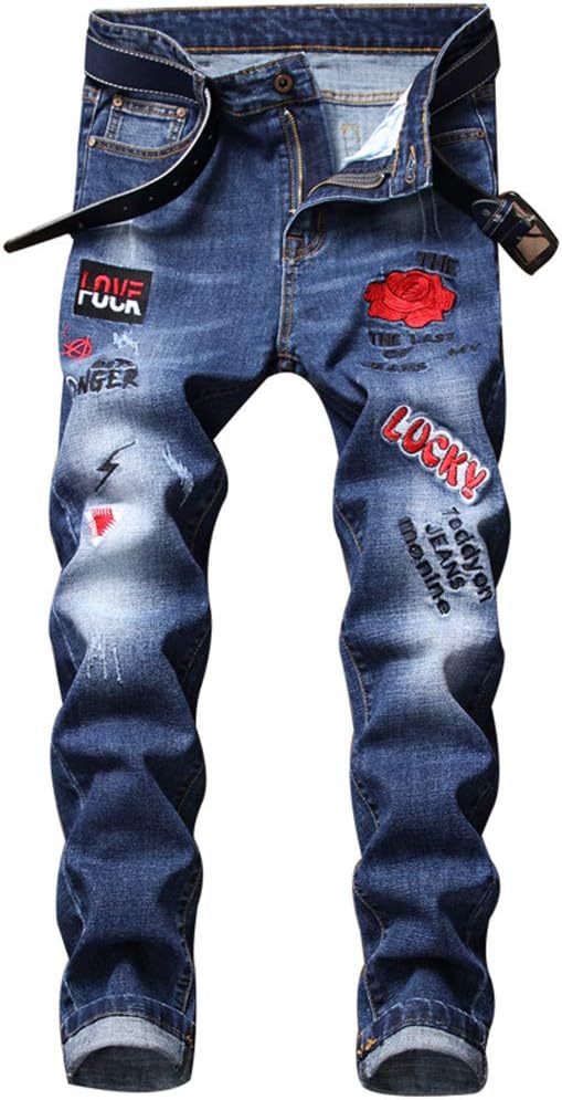 Men's Ripped Regular Fit Jeans