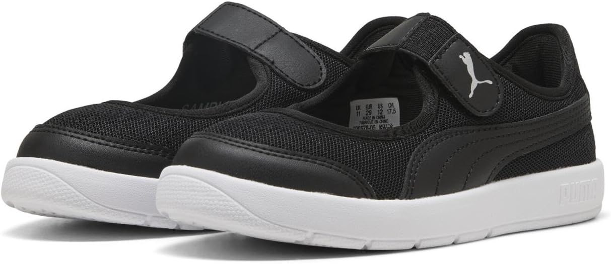 PUMA Courtflex v3 Lina V PS PUMA Black-PUMA B girls Shoes