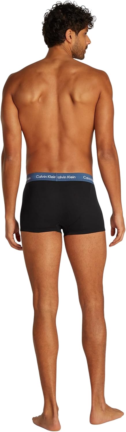 Calvin Klein Mens LOW RISE TRUNK 3PK Underwear Bottoms (pack of 1)