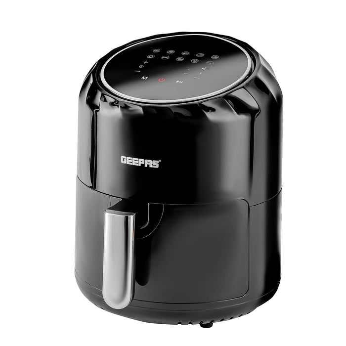 Geepas Digital Air Fryer, Black, 1400W, 3.5 Liter Capacity, GAF37512, 2 Year Manufacturer Warranty