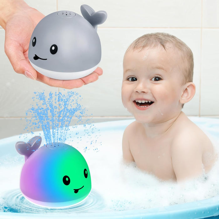 KASTWAVE Bath Fountain Toy 6-12 12-18 Months, Spray Water Pool Bathtub Toys for Toddlers 1-3 2-4 Infant Kid Baby 2 3 4 5 Shower Gifts
