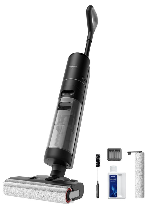 Dreame H12 Pro Wet Dry Vacuum Cleaner, Smart Floor Cleaner Cordless Vacuum and Mop for Hard Floors, One-Step Edge to Edge Cleaning with Hot Air Drying, Dreame 2 Years Warranty