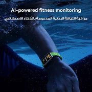 HUAWEI Band 10 Smart Watch, Metallic Design and Comfortable Wearing, Pro-level Sleep Analysis, Emotional Health Aid, 100 Workout Modes, Robust Battery Life, IOS and Android, Blue