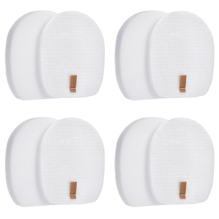 4 Foam & Felt Filter Replacement for Shark Rocket Pro Cordless IX140, IX141, IX142,IZ140,IZ140C,IZ141C, IZ142, IZ162H,IZ362H,IZ363HT,IZ440H, IZ462H,IZ482H, IZ483H, UZ145,QZ162H, QZ163H Stick Vacuums,