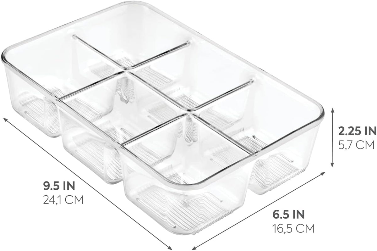 InterDesign Kitchen Storage and Organizers, Plastic, Clear – image 2