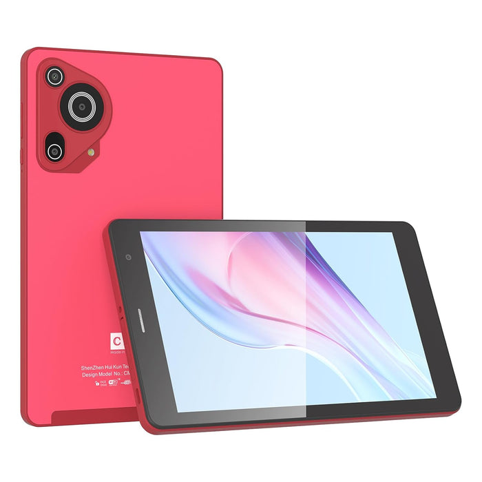 C idea 8 inch Tablet, Android 13.0 Tablet with SIM Card Slot Wifi/5G LTE 8GB RAM,512GB ROM Storage Dual 5MP Camera HD IPS Display, CM828 (Red)