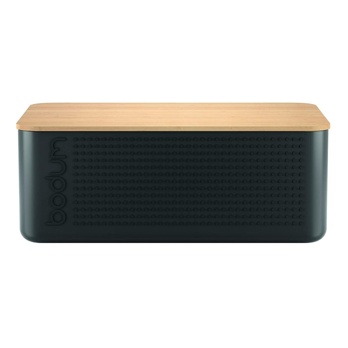 Bodum Bistro Bread Box, Black, Large