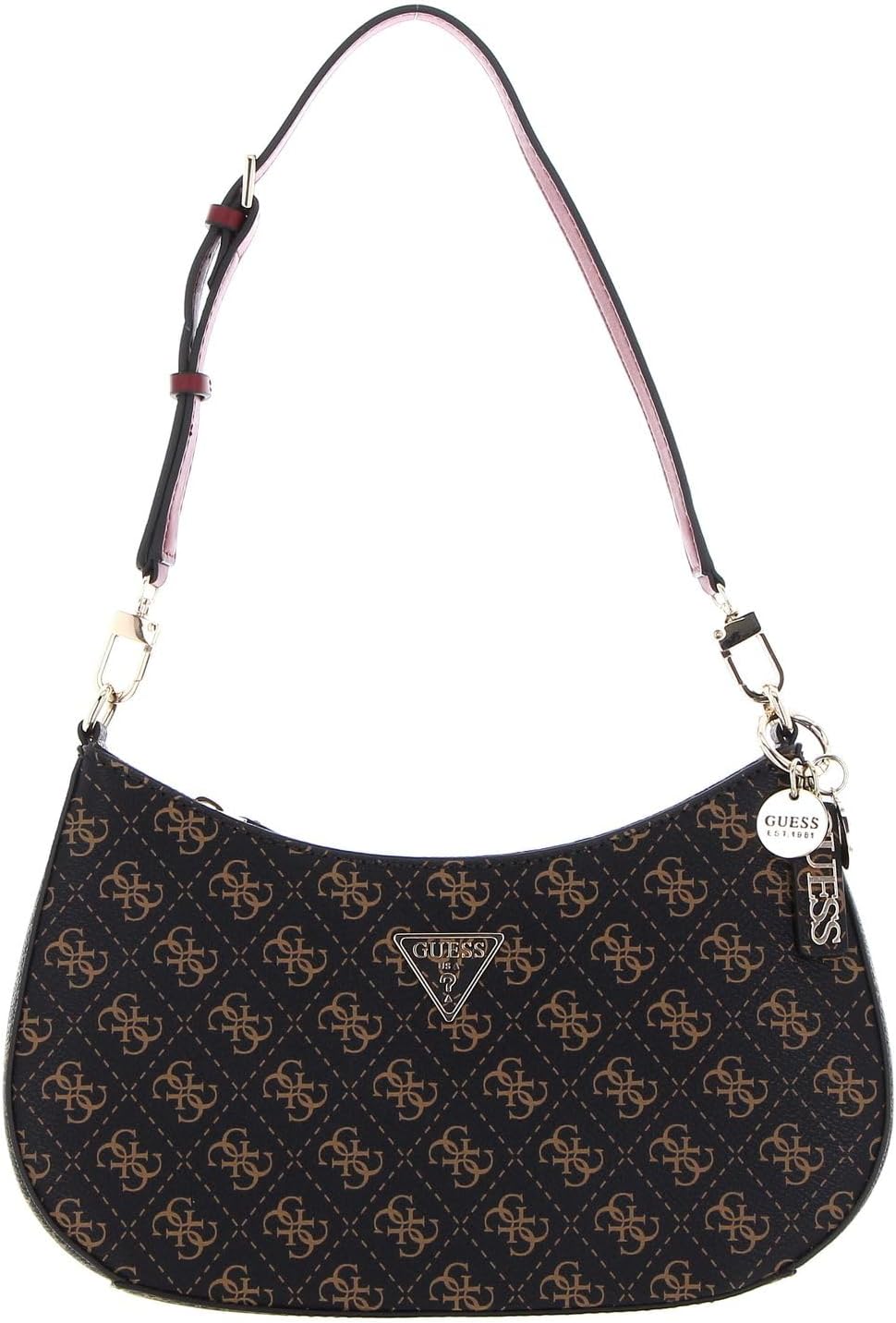 Womens Noelle Top Zip Shoulder Bag Handbag