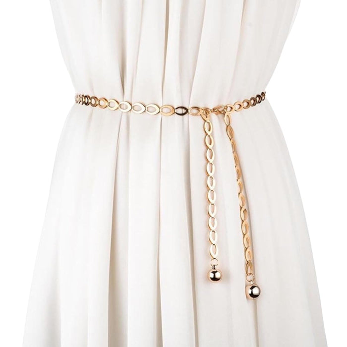 Millennials In Motion Gold Waist Chain for Women